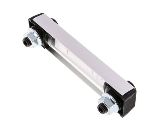 Olieniveau-indicator hart-op-hartafstand 127mm met thermometer - Hydac