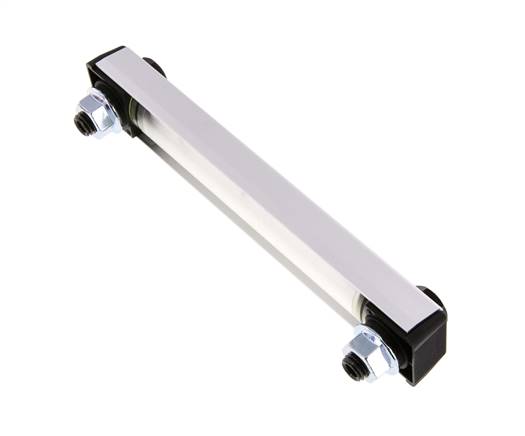 Olieniveau-indicator hart-op-hartafstand 254mm met thermometer - Hydac