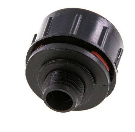 Kunststof vul- en beluchtingsdop G1/2'' met luchtfilter