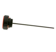 Kunststof vul- en beluchtingsdop G1/2'' met peilstok