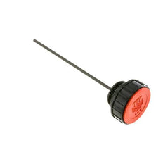 Kunststof vul- en beluchtingsdop G1/2'' met peilstok
