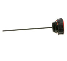 Kunststof vul- en beluchtingsdop G3/4'' met peilstok