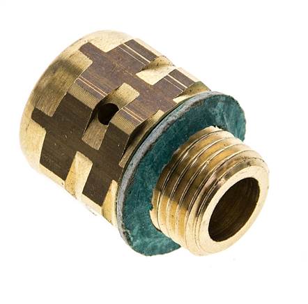 Messing vul- en beluchtingsdop G1/4'' met luchtfilter