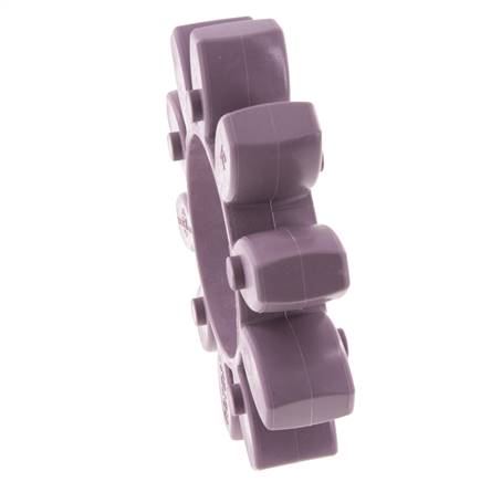 ROTEX maat 75 tandkrans voor klauwkoppeling 98 Shore A violet - KTR