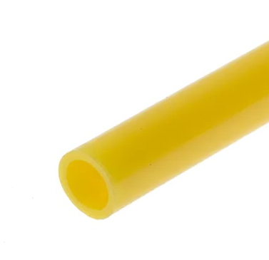 PE pneumatic hose 2x4 mm 100 m Yellow