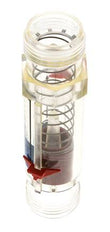 G1'' kunststof zweeflichaamflowmeter voor water 2-20 l/min