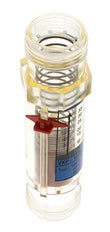 G1'' kunststof zweeflichaamflowmeter voor water 5-35 l/min