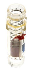 G1'' kunststof zweeflichaamflowmeter voor water 5-50 l/min