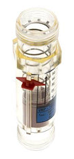 G1'' kunststof zweeflichaamflowmeter voor water 5-50 l/min