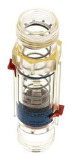 G1'' kunststof zweeflichaamflowmeter voor water 10-80 l/min