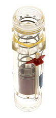 G1'' kunststof zweeflichaamflowmeter voor water 10-80 l/min