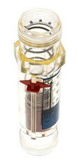 G1'' kunststof zweeflichaamflowmeter voor water 10-80 l/min