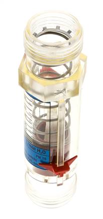 G1'' kunststof zweeflichaamflowmeter voor water 20-100 l/min
