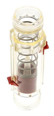 G1'' kunststof zweeflichaamflowmeter voor water 20-100 l/min