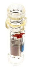 G1'' kunststof zweeflichaamflowmeter voor water 20-100 l/min