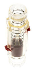 G1'' kunststof zweeflichaamflowmeter voor olie 100 cSt 1-18 l/min