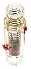 G1'' kunststof zweeflichaamflowmeter voor olie 100 cSt 2-30 l/min