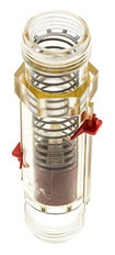 G1'' kunststof zweeflichaamflowmeter voor olie 100 cSt 2-30 l/min