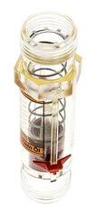 G1'' kunststof zweeflichaamflowmeter voor olie 100 cSt 5-45 l/min