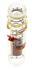 G1'' kunststof zweeflichaamflowmeter voor olie 100 cSt 5-45 l/min
