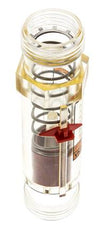 G1'' kunststof zweeflichaamflowmeter voor olie 100 cSt 10-75 l/min