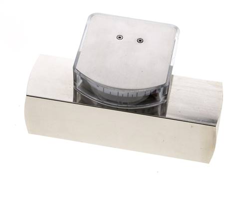 G1'' messing zweeflichaamflowmeter voor olie 0.1-0.8 l/min 250 bar