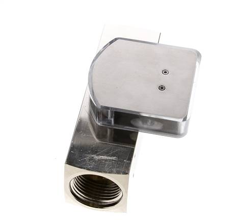 G1'' messing zweeflichaamflowmeter voor olie 0.1-0.8 l/min 250 bar