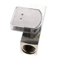 G1'' messing zweeflichaamflowmeter voor olie 0.1-0.8 l/min 250 bar