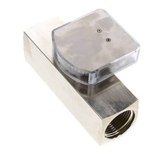G1'' messing zweeflichaamflowmeter voor olie 0.5-1.5 l/min 250 bar