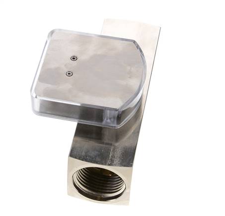 G1'' messing zweeflichaamflowmeter voor olie 0.5-1.5 l/min 250 bar