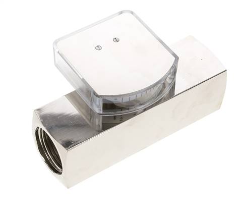 G1'' messing zweeflichaamflowmeter voor olie 1-4 l/min 250 bar