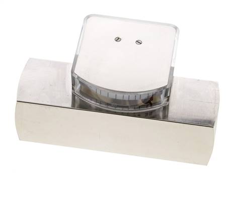 G1'' messing zweeflichaamflowmeter voor olie 2-8 l/min 250 bar
