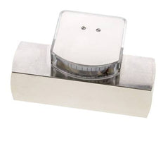 G1'' messing zweeflichaamflowmeter voor olie 2-8 l/min 250 bar