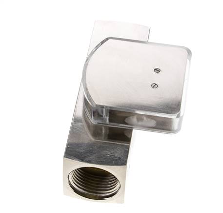 G1'' messing zweeflichaamflowmeter voor olie 2-8 l/min 250 bar