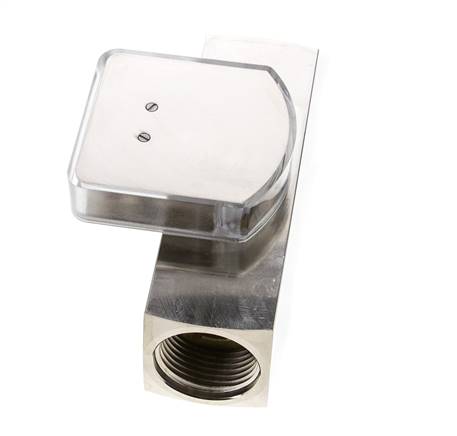 G1'' messing zweeflichaamflowmeter voor olie 2-8 l/min 250 bar