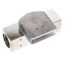 G1'' messing zweeflichaamflowmeter voor olie 3-10 l/min 250 bar