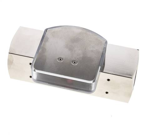 G1'' messing zweeflichaamflowmeter voor olie 3-10 l/min 250 bar