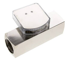 G1'' messing zweeflichaamflowmeter voor olie 5-15 l/min 250 bar