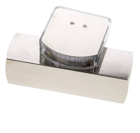 G1'' messing zweeflichaamflowmeter voor olie 5-15 l/min 250 bar