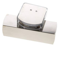 G1'' messing zweeflichaamflowmeter voor olie 5-15 l/min 250 bar