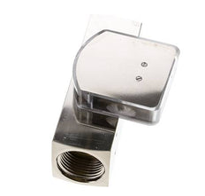 G1'' messing zweeflichaamflowmeter voor olie 5-15 l/min 250 bar