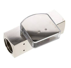 G1'' messing zweeflichaamflowmeter voor olie 5-15 l/min 250 bar