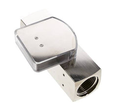 G1'' messing zweeflichaamflowmeter voor olie 5-15 l/min 250 bar