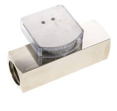 G1'' messing zweeflichaamflowmeter voor olie 8-24 l/min 250 bar