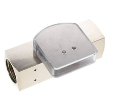 G1'' messing zweeflichaamflowmeter voor olie 8-24 l/min 250 bar