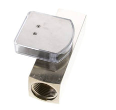 G1'' messing zweeflichaamflowmeter voor olie 8-24 l/min 250 bar