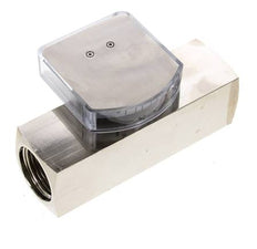 G1'' messing zweeflichaamflowmeter voor olie 10-30 l/min 250 bar