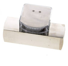 G1'' messing zweeflichaamflowmeter voor olie 10-30 l/min 250 bar