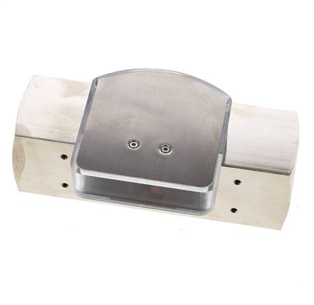 G1'' messing zweeflichaamflowmeter voor olie 10-30 l/min 250 bar