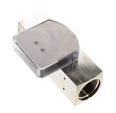 G1'' messing zweeflichaamflowmeter voor olie 10-30 l/min 250 bar
